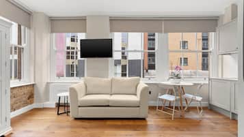 高级开间, 城市景观 | 起居区