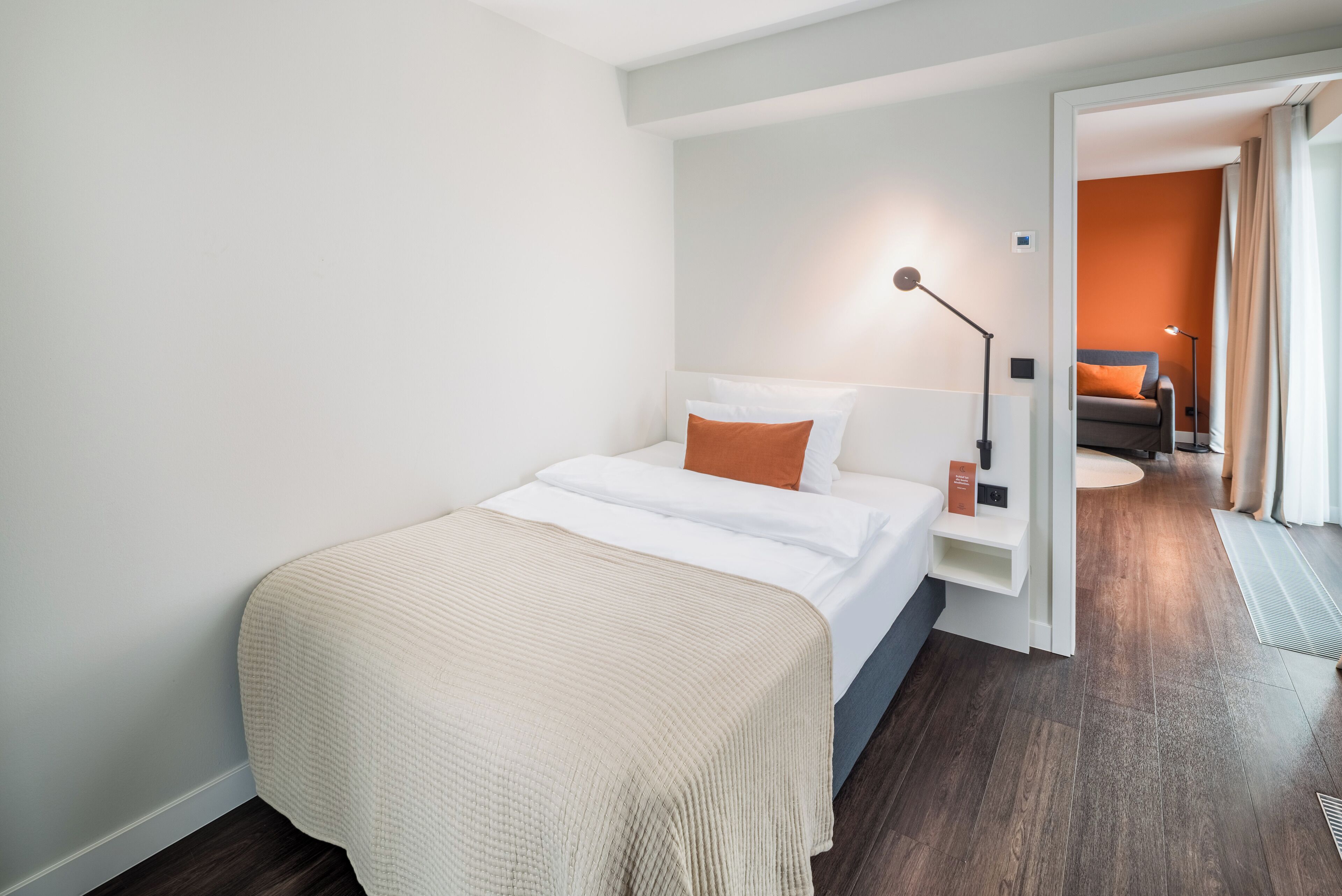 Premium Suite | In-room safe, desk, laptop workspace, blackout drapes