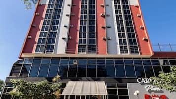 Fassade der Unterkunft