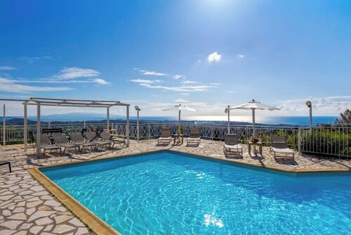 Sea View Studio Escape at Ionian Balcony – Tranquil Kefalonia Retreat