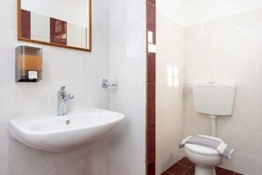 Bathroom - Sea View Studio Escape at Ionian Balcony – Tranquil Kefalonia Retreat (Paliki)
