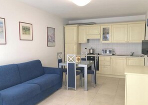 Apartment, 1 Schlafzimmer, Gartenblick | Wohnzimmer