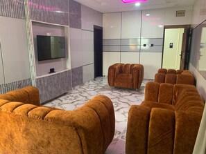 Phòng Suite Elite, máy điều hòa, quang cảnh thành phố | Nội thất