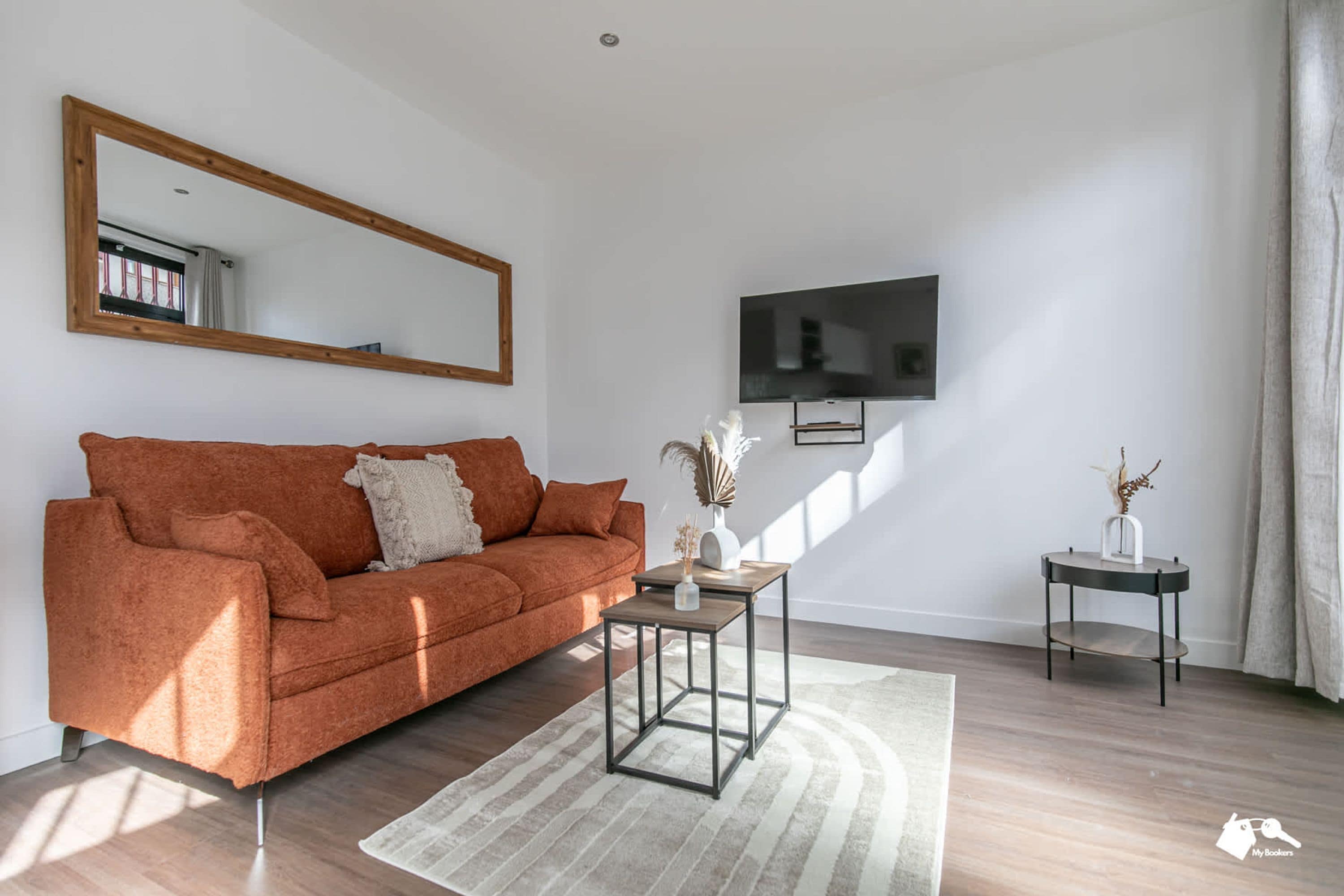 Appartement | 2 slaapkamers, snel internet