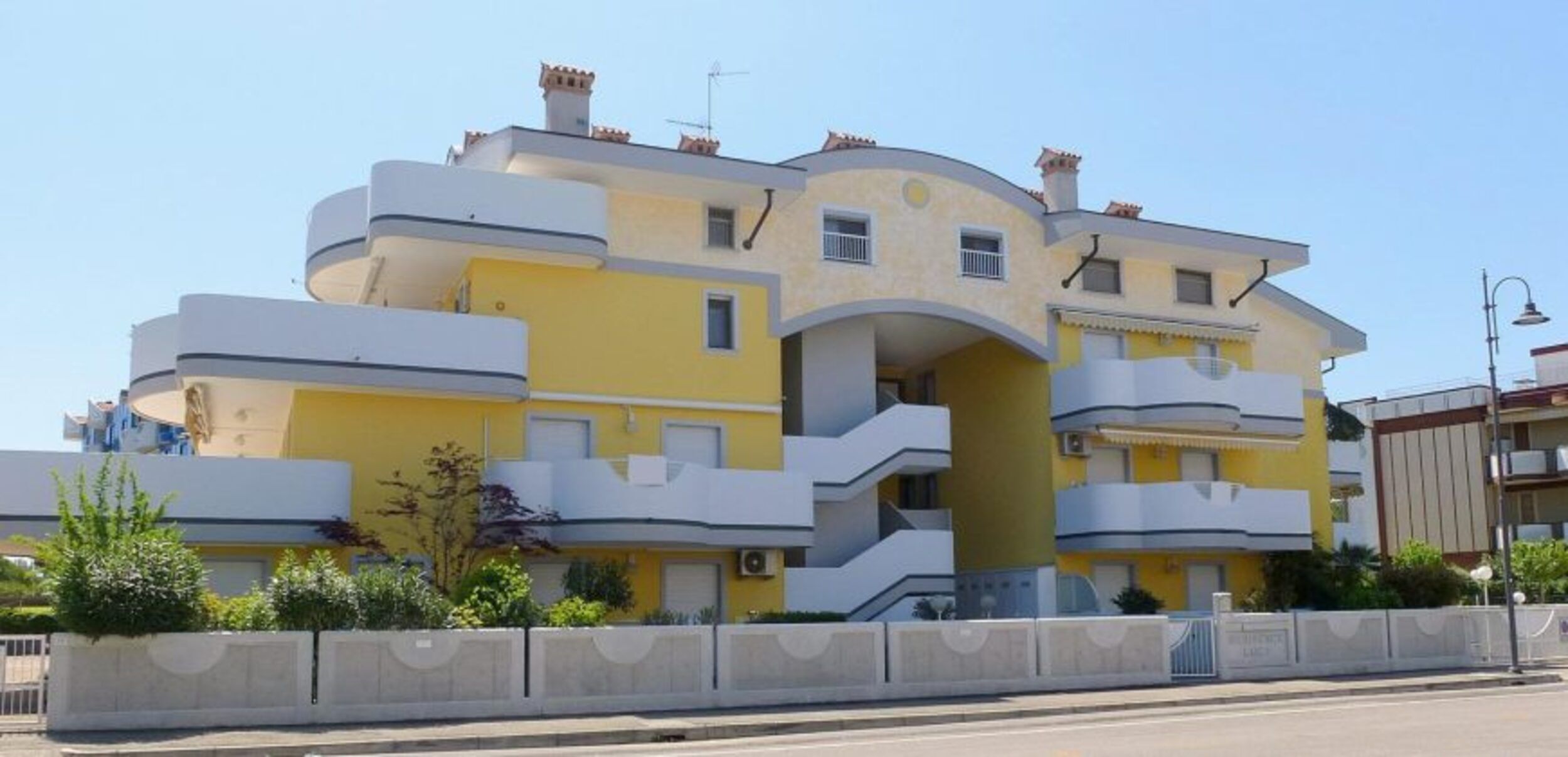 Leilighet, 1 soverom, terrasse, byutsikt | Eksteriør