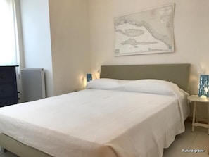 Leilighet, 1 soverom, balkong, byutsikt | 1 soverom