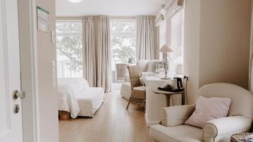 Superior-Doppelzimmer, Meerblick | Allergikerbettwaren, kostenloses WLAN, Bettwäsche