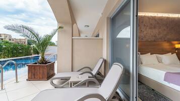 Deluxe-Doppelzimmer | Terrasse/Patio