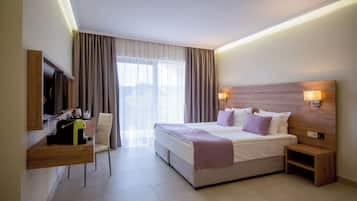 Leilighet, balkong, byutsikt