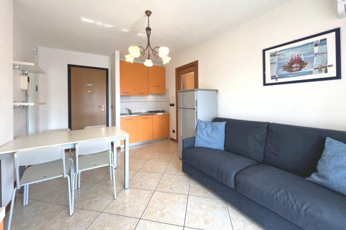 아파트, 침실 1개, 테라스, 시내 전망 | 거실