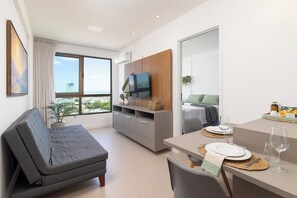 1 chambre, fer et planche Ă repasser, Wi-Fi gratuit, draps fournis