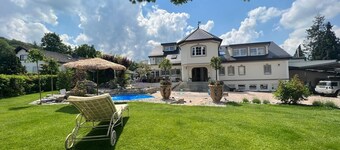 Merzhausen Castle in the Taunus region near Frankfurt am Main - west wing