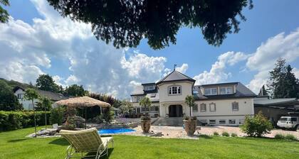 Merzhausen Castle in the Taunus region near Frankfurt am Main - west wing