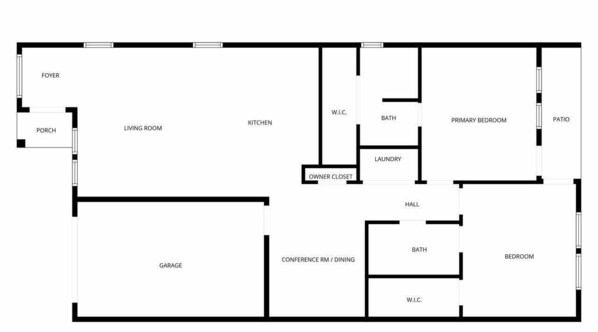 Unclassified image, 1 of 26, button - O30A Single Story 2BR Townhome With King Beds And Work Setup (Houston)