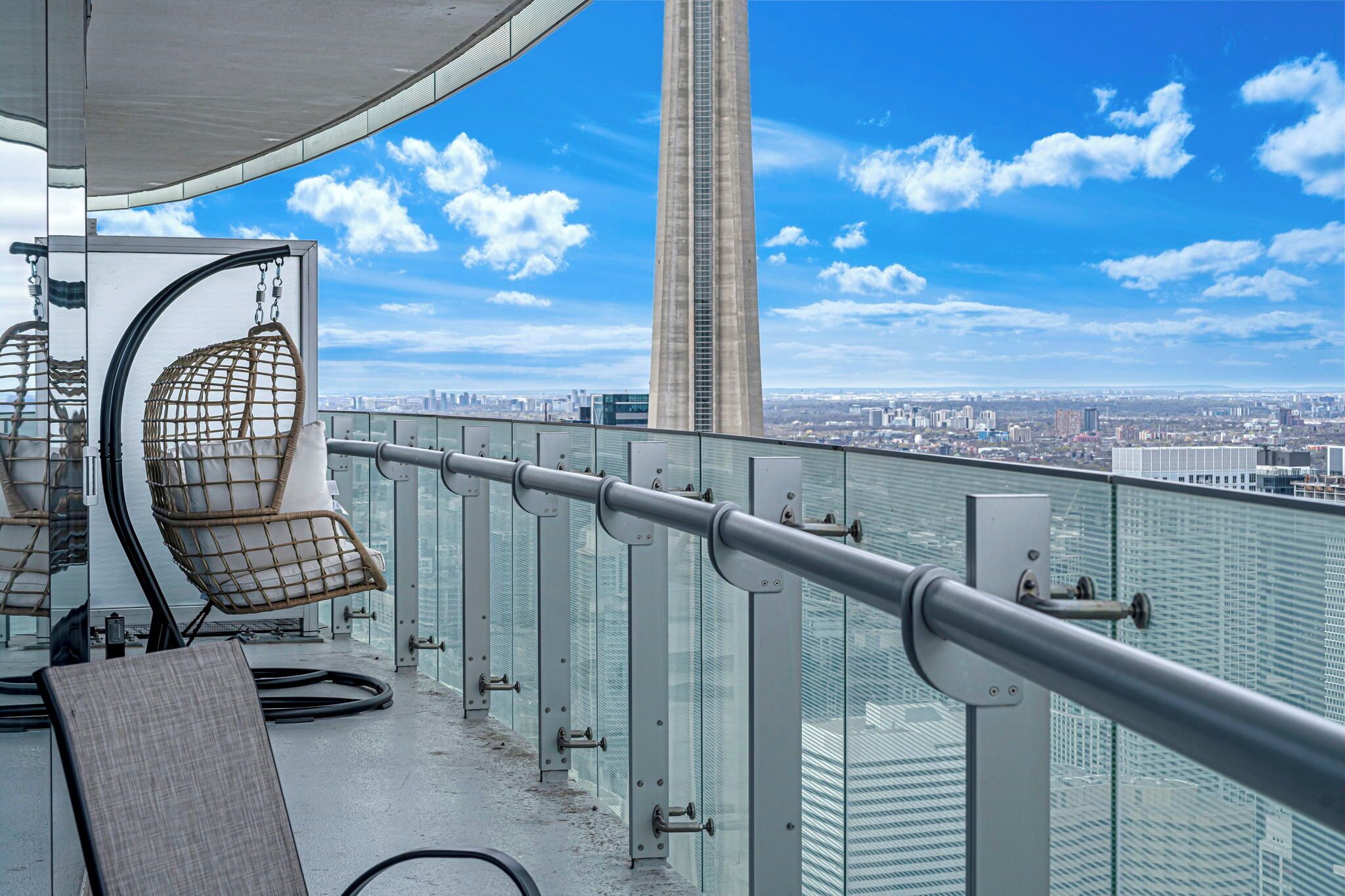 Phòng Suite Cao cấp, quang cảnh thành phố | Ban công