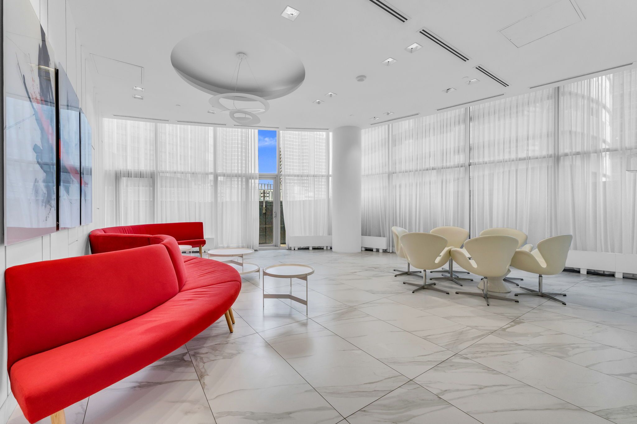 Suite luxueuse, vue sur la ville