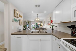 Condo, Multiple Beds (Point East 310) | Private kitchen - Point East 310 (New Smyrna Beach)
