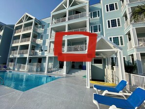 Pool - BEAUTIFUL GULF VIEW 2B/2B BALCONY OVER THE POOL,EASY BEACH ACCESS (Orange Beach)