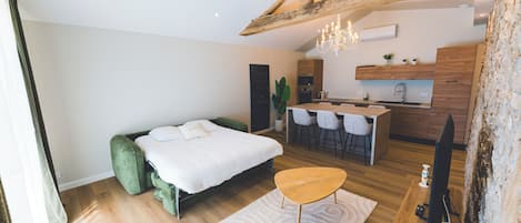 1 Schlafzimmer, Bügeleisen/Bügelbrett, WLAN, Bettwäsche