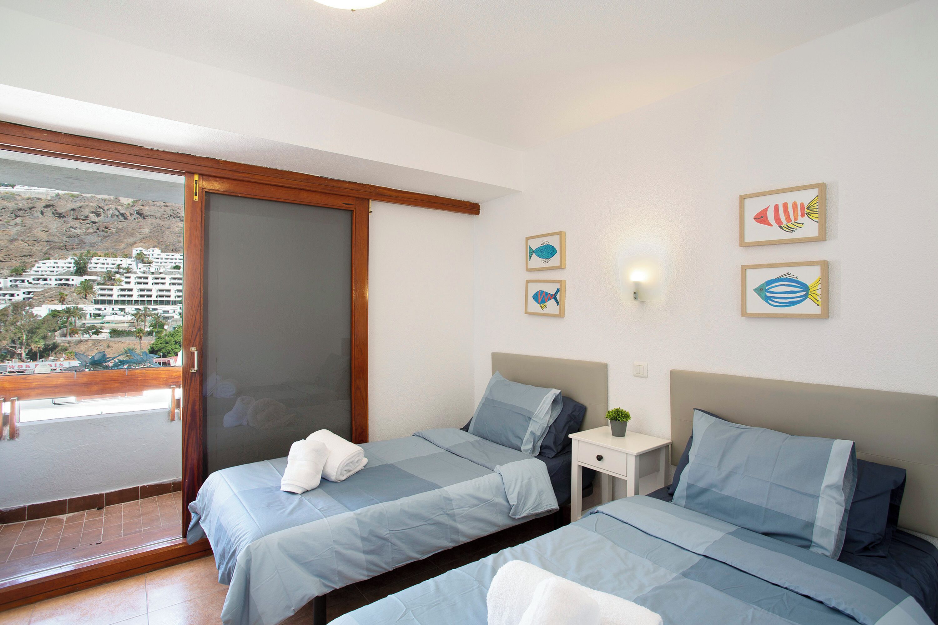 2 slaapkamers, een strijkplank/strijkijzer, wifi, beddengoed