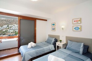 2 slaapkamers, een strijkplank/strijkijzer, wifi, beddengoed