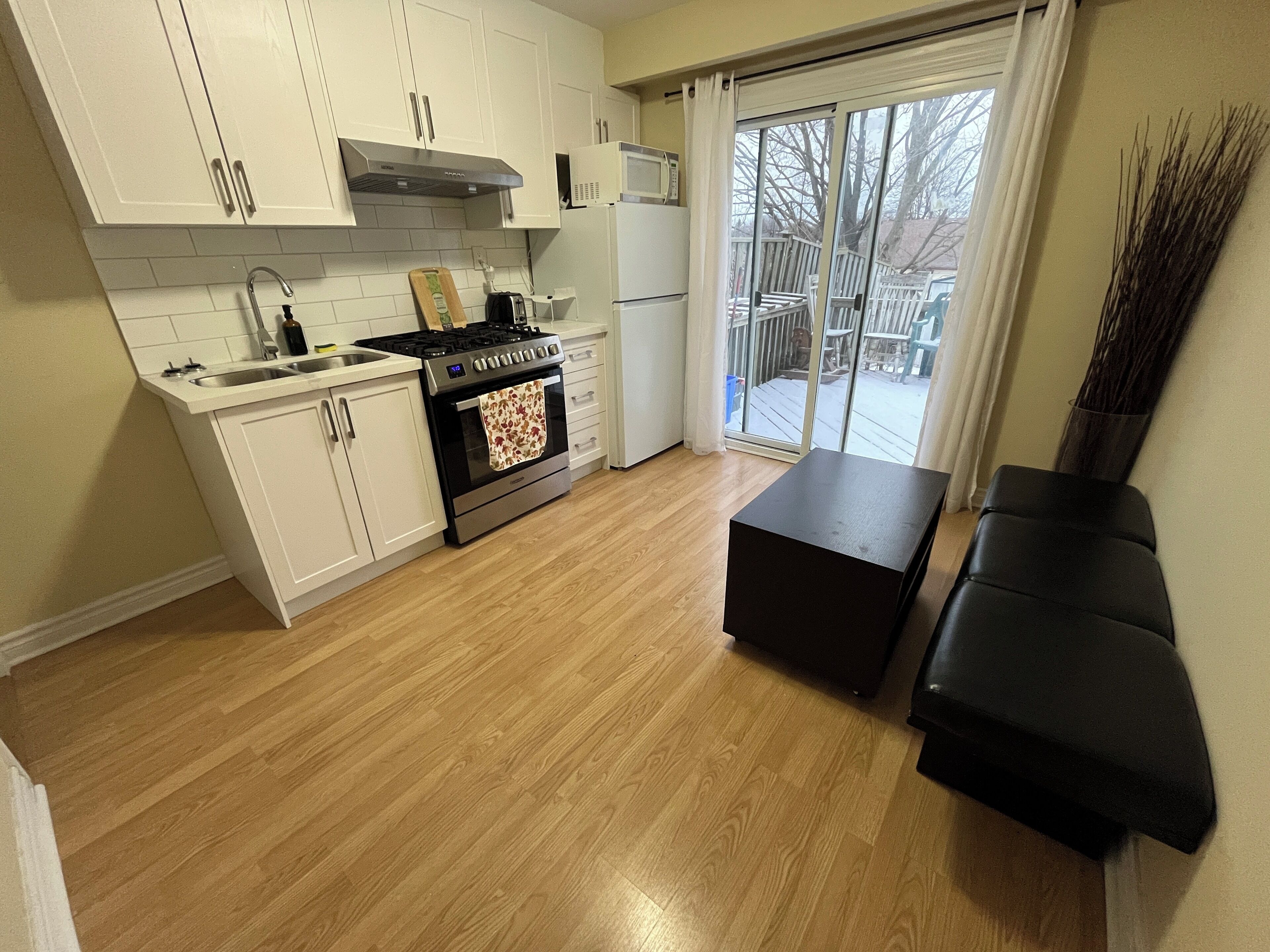 Microwave, oven, stovetop