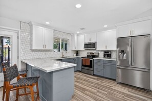 Private kitchen - 3BR NEW Modern Phoenix Stay with Hot Tub & Near Spring Training! (Phoenix)