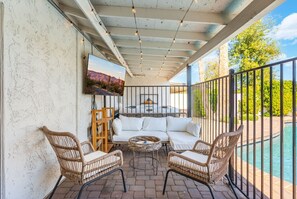 Terrace/patio - 3BR North Phoenix Oasis with Pool & Hot Tub ~ NEW! (Phoenix)