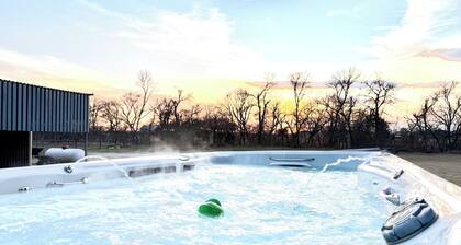 Luxury Country Farmhouse on 10+ Acres - Swim Spa