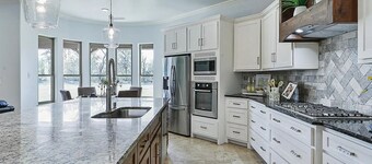 Luxury Farmhouse on 10+ Acres, Swim Spa + Event Hall & Guest Suite