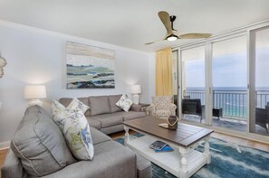 Appartamento, letti multipli (Emerald Beach 2030) | Area soggiorno