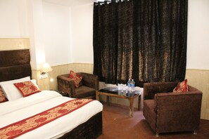 Deluxe-herbergi með tvíbreiðu rúmi - fjallasýn