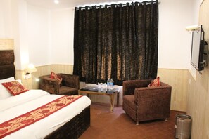 Deluxe-herbergi með tvíbreiðu rúmi - fjallasýn