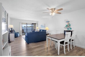 Interior - Enjoy  views of the bay from the porch and the beach right across the street! (Bradenton beach)