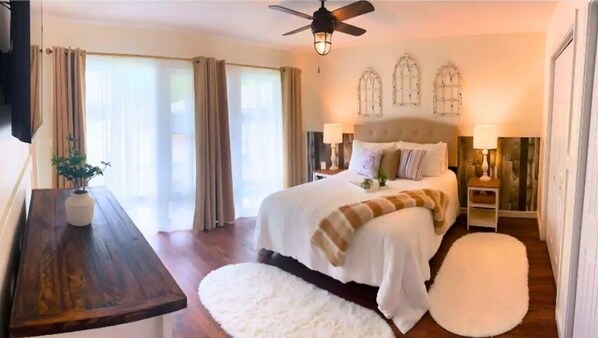 2 bedrooms, iron/ironing board, free WiFi, bed sheets