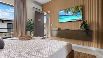 3 soverom, strykejern/-brett, wi-fi og sengetøy