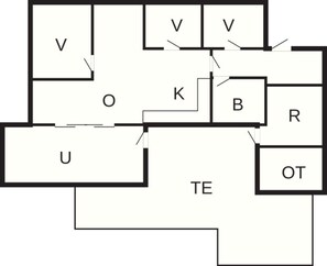 獨棟房屋 | 樓層平面圖