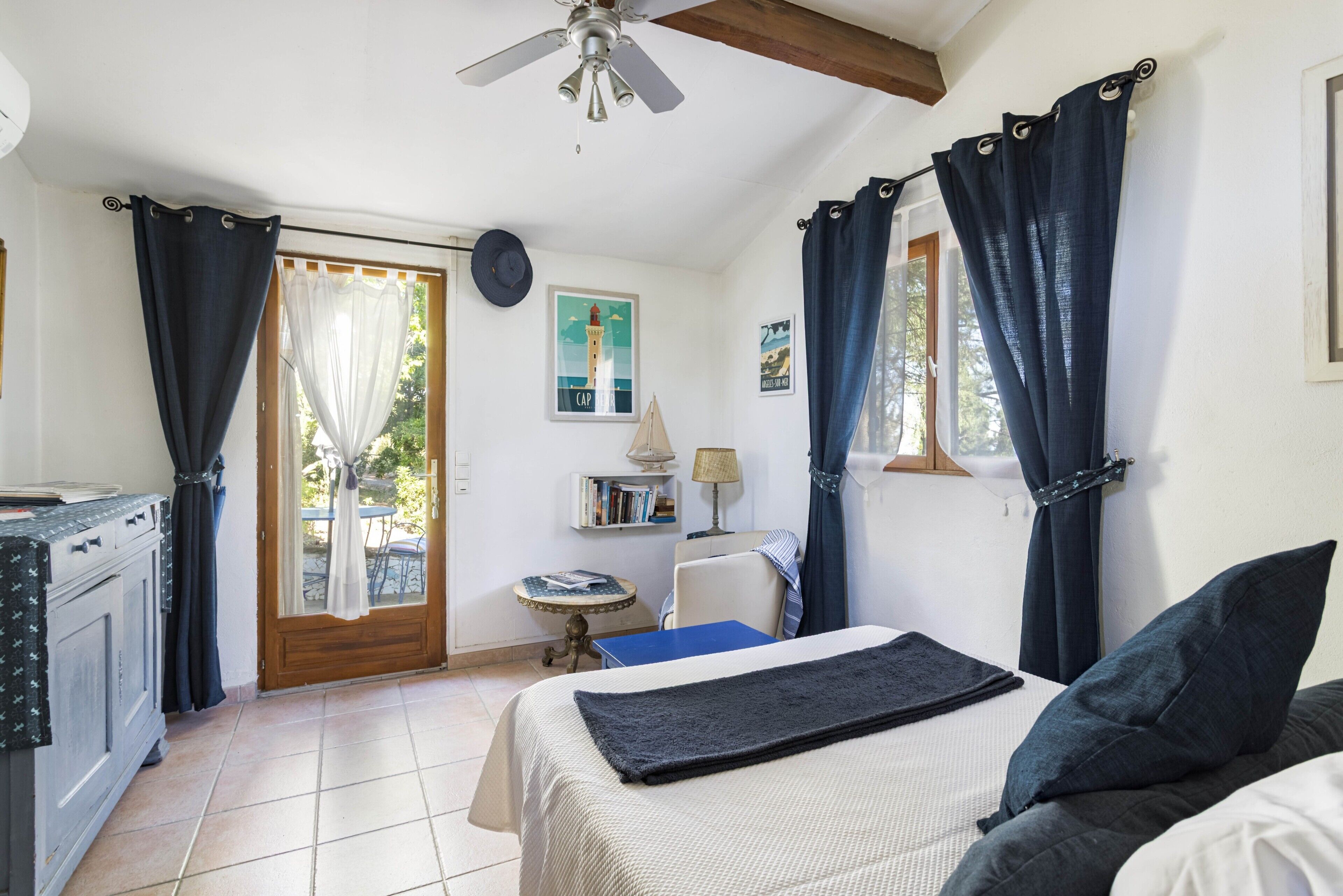 2 chambres, draps fournis