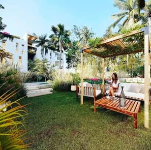 Terrace/patio - Zanzibar's Blue Lagoon Luxury Boutique Resort (Paje)