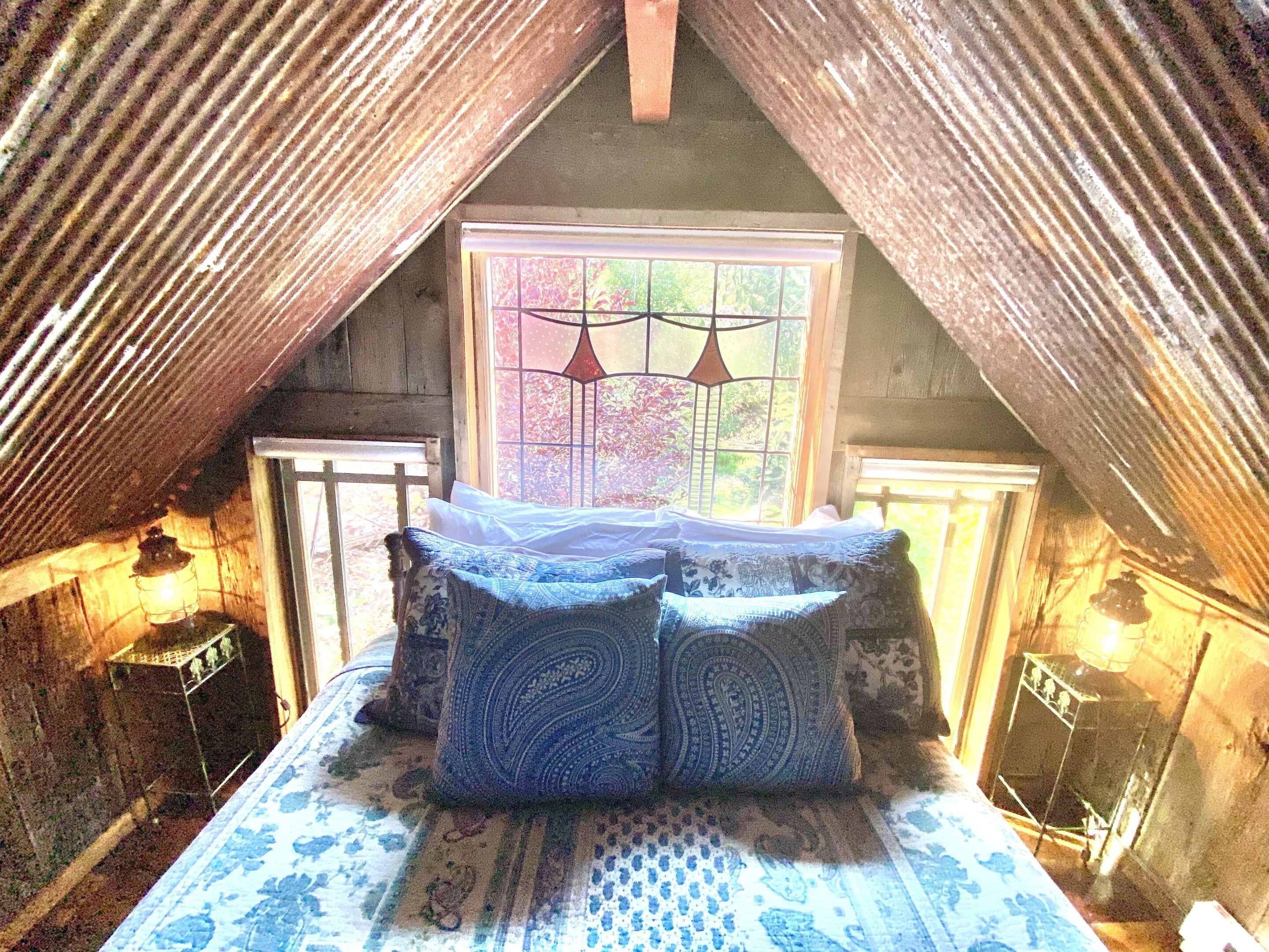 Luksushytte, privat bad, elveutsikt (Bootlegger Barn) | Wi-fi (inkludert)