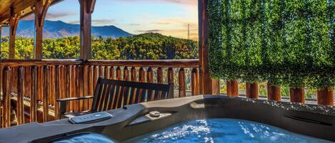 Baignoire à remous extérieure