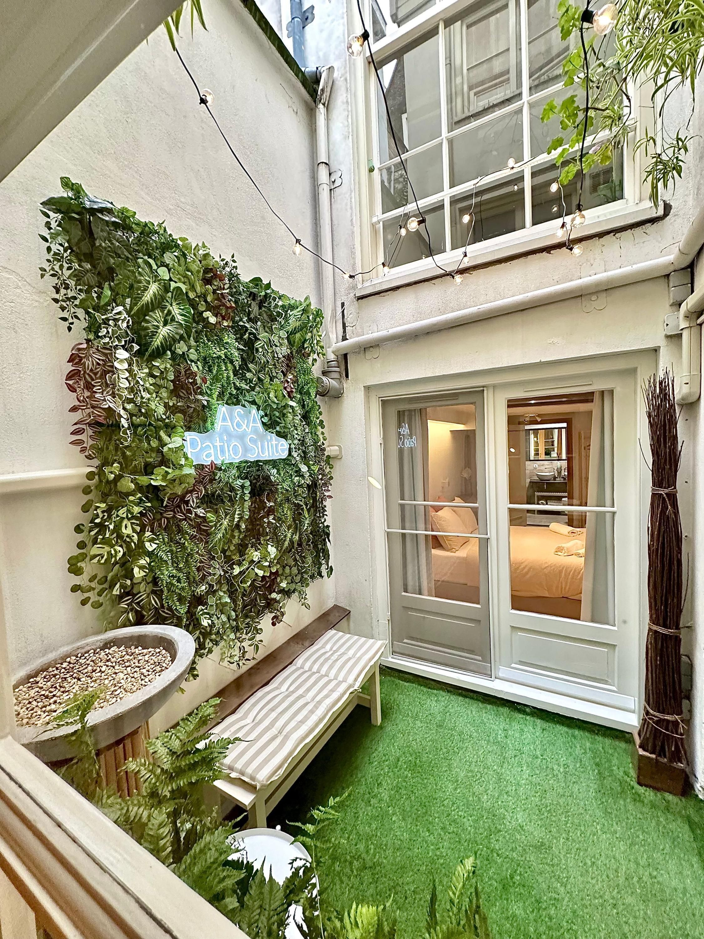 Suite luxueuse, 2 chambres, non-fumeur, patio | Terrasse/patio