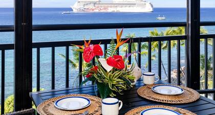 Ocean Front - Fantastic Location - Walk To Kona Town - Vrkcv