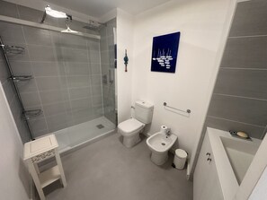 Hair dryer, bidet, toilet paper - Apartment les Issambres, sea view, 2-4 pers (Roquebrune-sur-Argens)