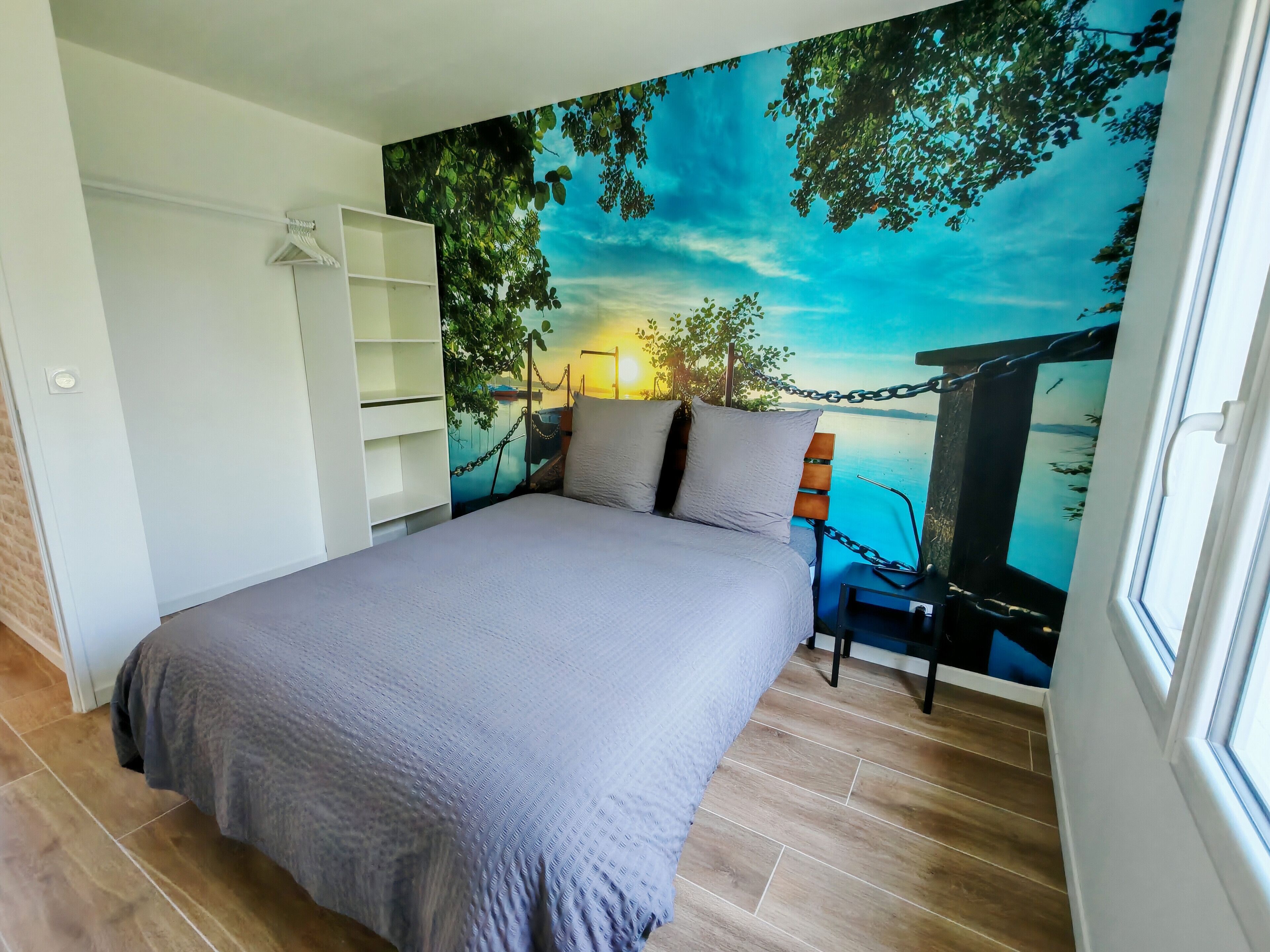 2 bedrooms, iron/ironing board, free WiFi, bed sheets