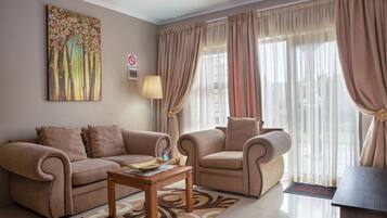 LÀgenhet Comfort - 1 dubbelsÀng | Vardagsrum