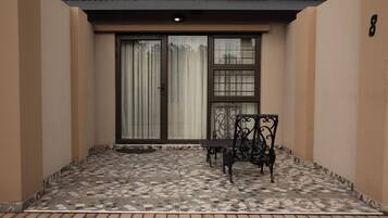 Comfort-Apartment, 1 Doppelbett | Terrasse/Patio