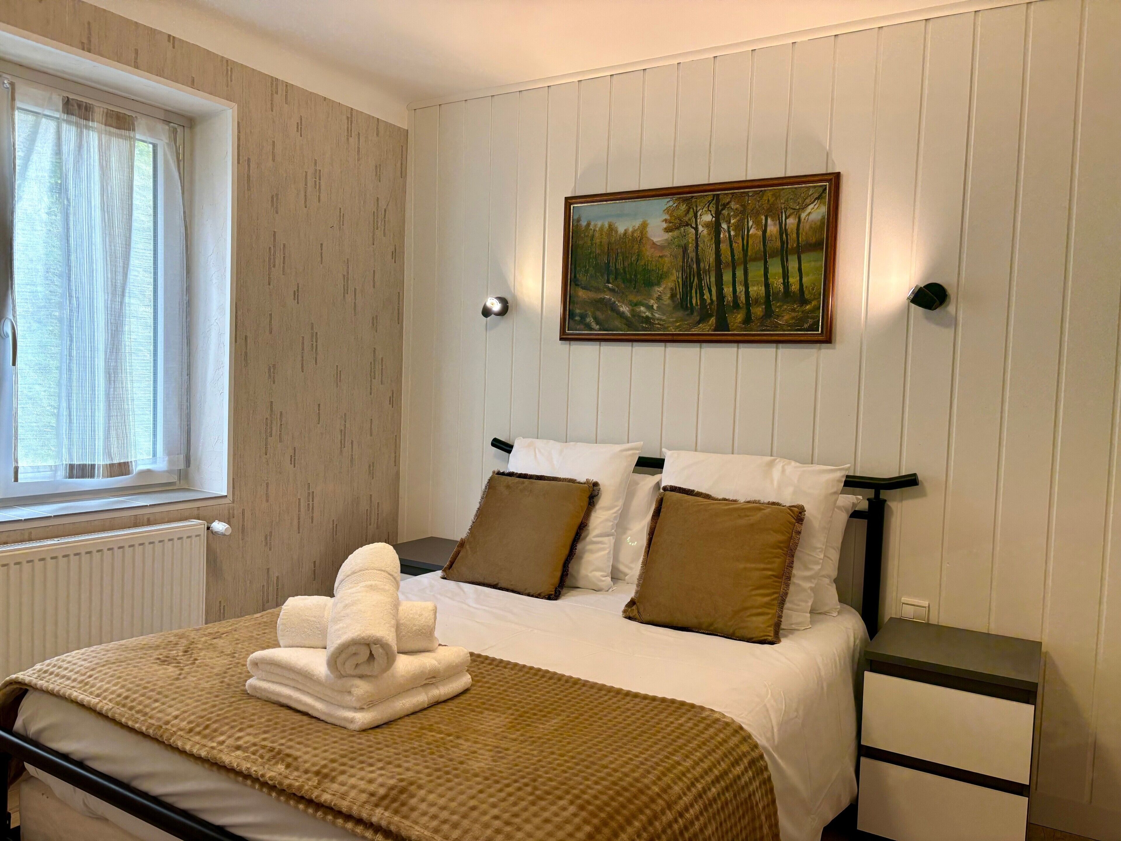 2 slaapkamers, wifi, beddengoed