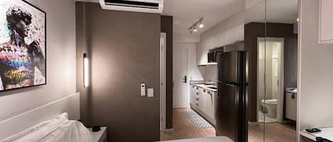 1 bedroom, iron/ironing board, Internet, bed sheets