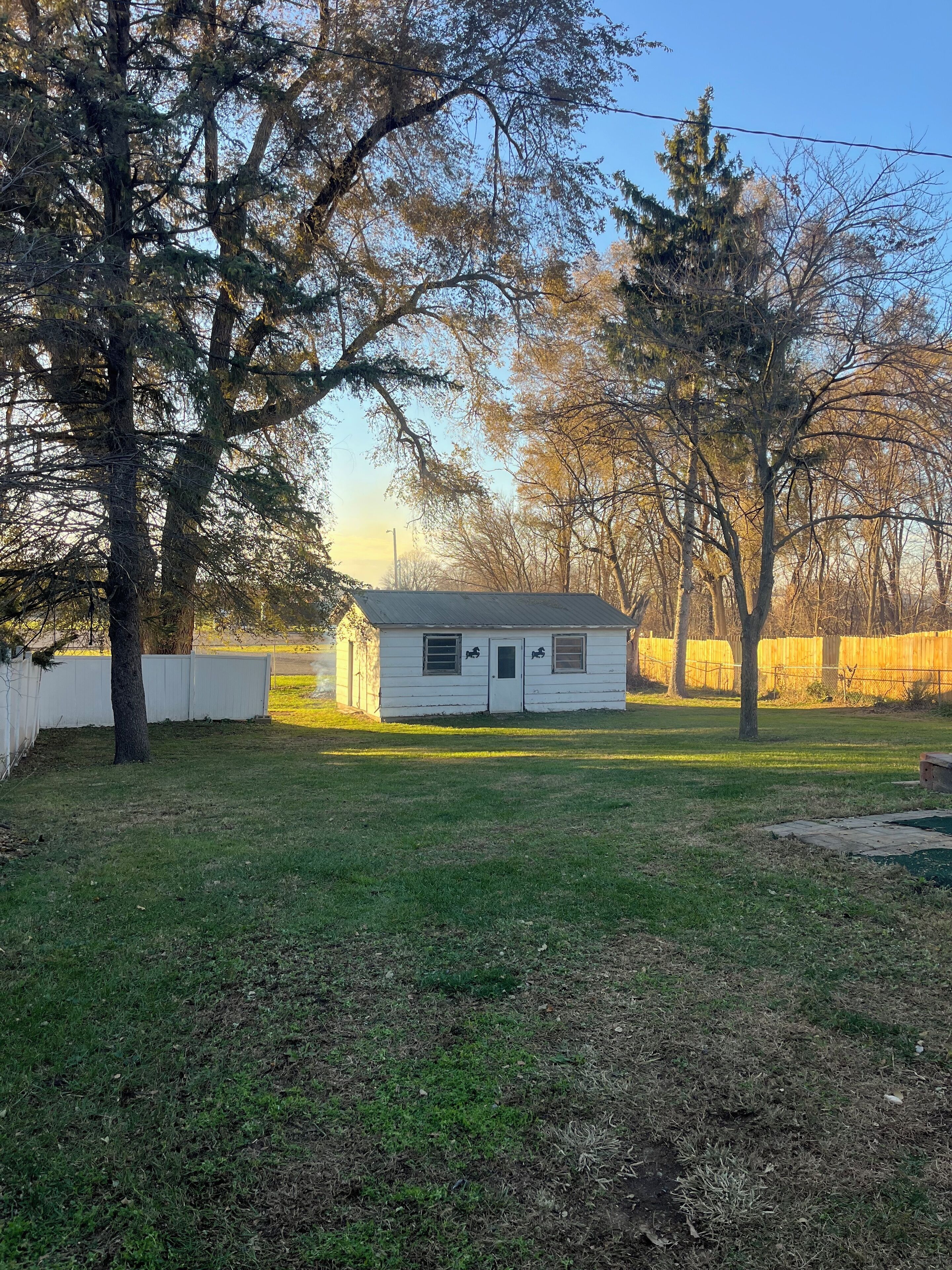 Enceinte de l’hébergement
